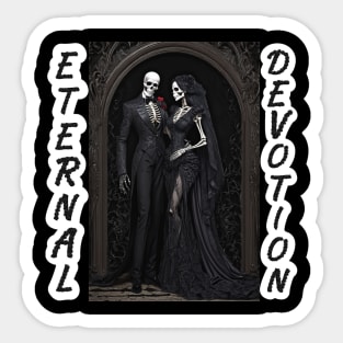 Gothic Valentine Sticker